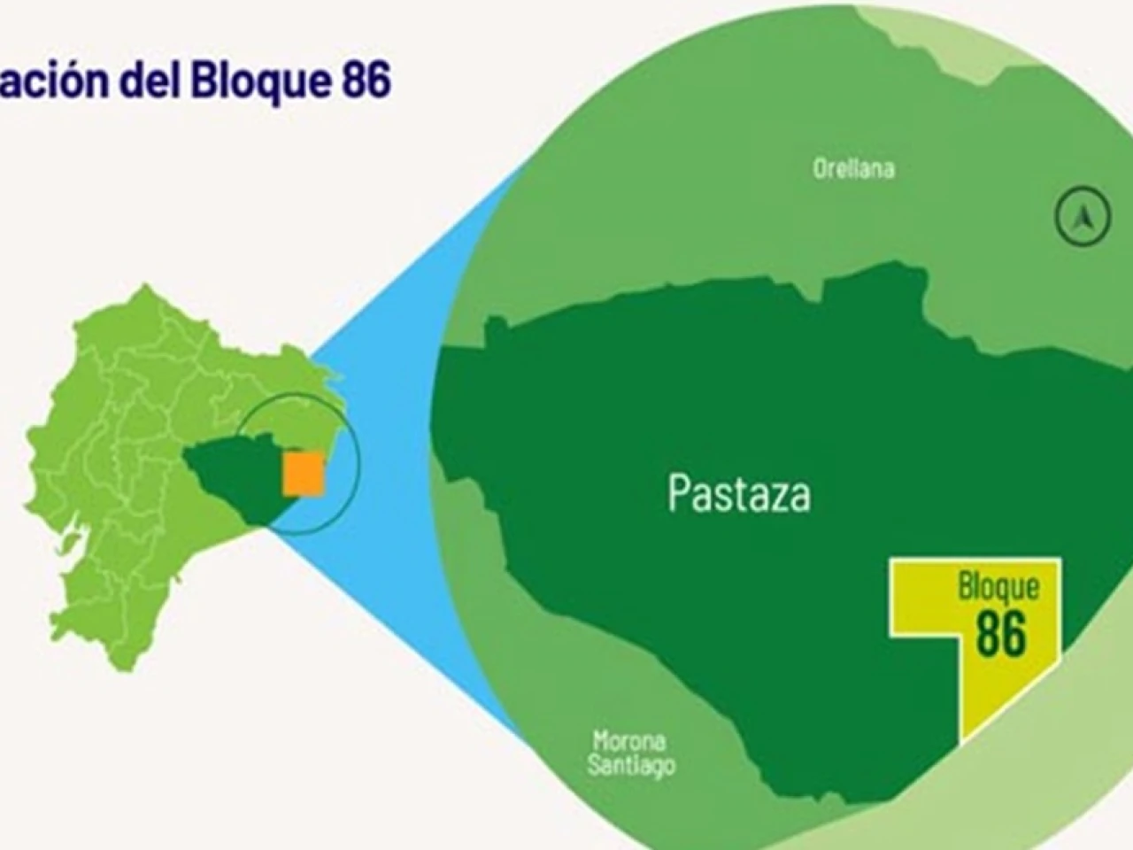Pastaza: Bloque 86 tiene 1.461 millones de barriles de petróleo