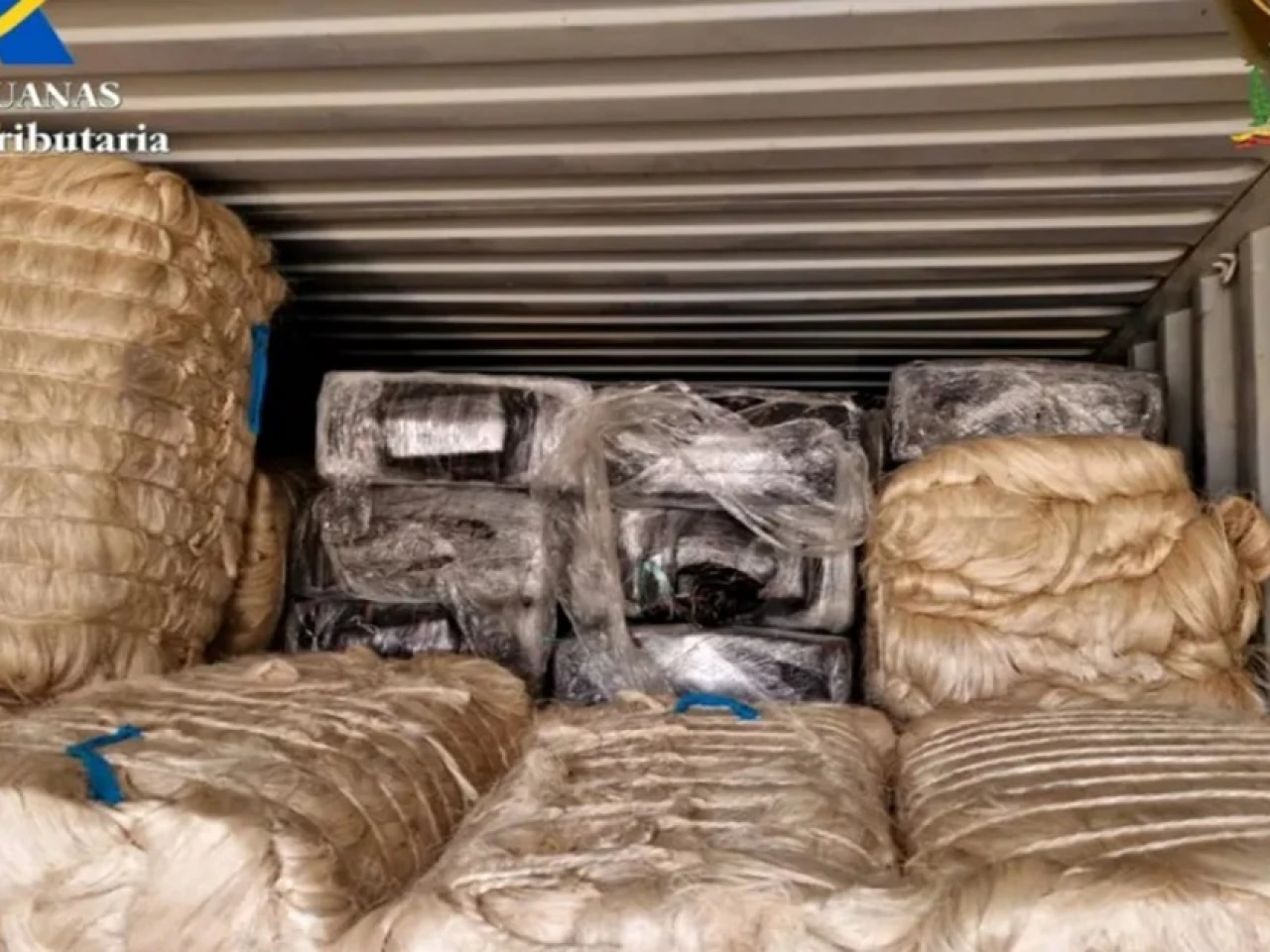 España: 2.600 kilos de cocaína procedente de Ecuador fueron incautados