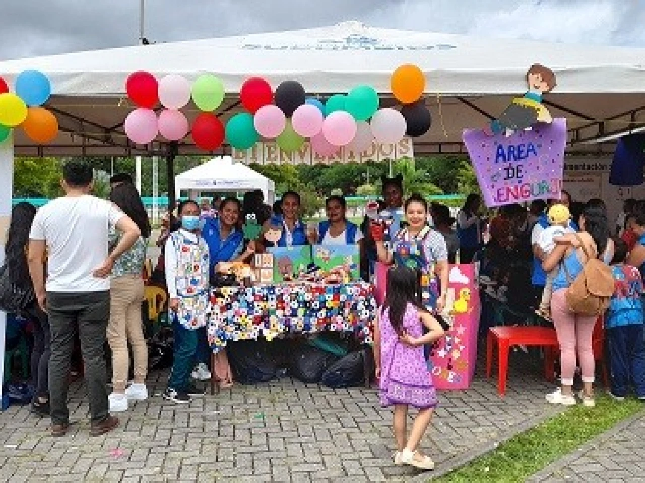 La feria ‘Infancia con Futuro’ se realizó en Lago Agrio