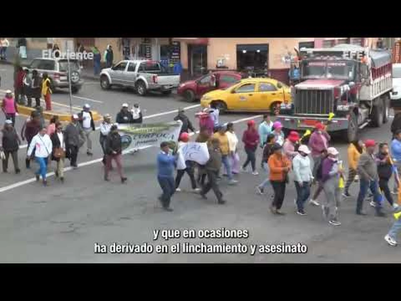 El movimiento indígena de Ecuador marcha contra la inseguridad y la propuesta de subir el IVA