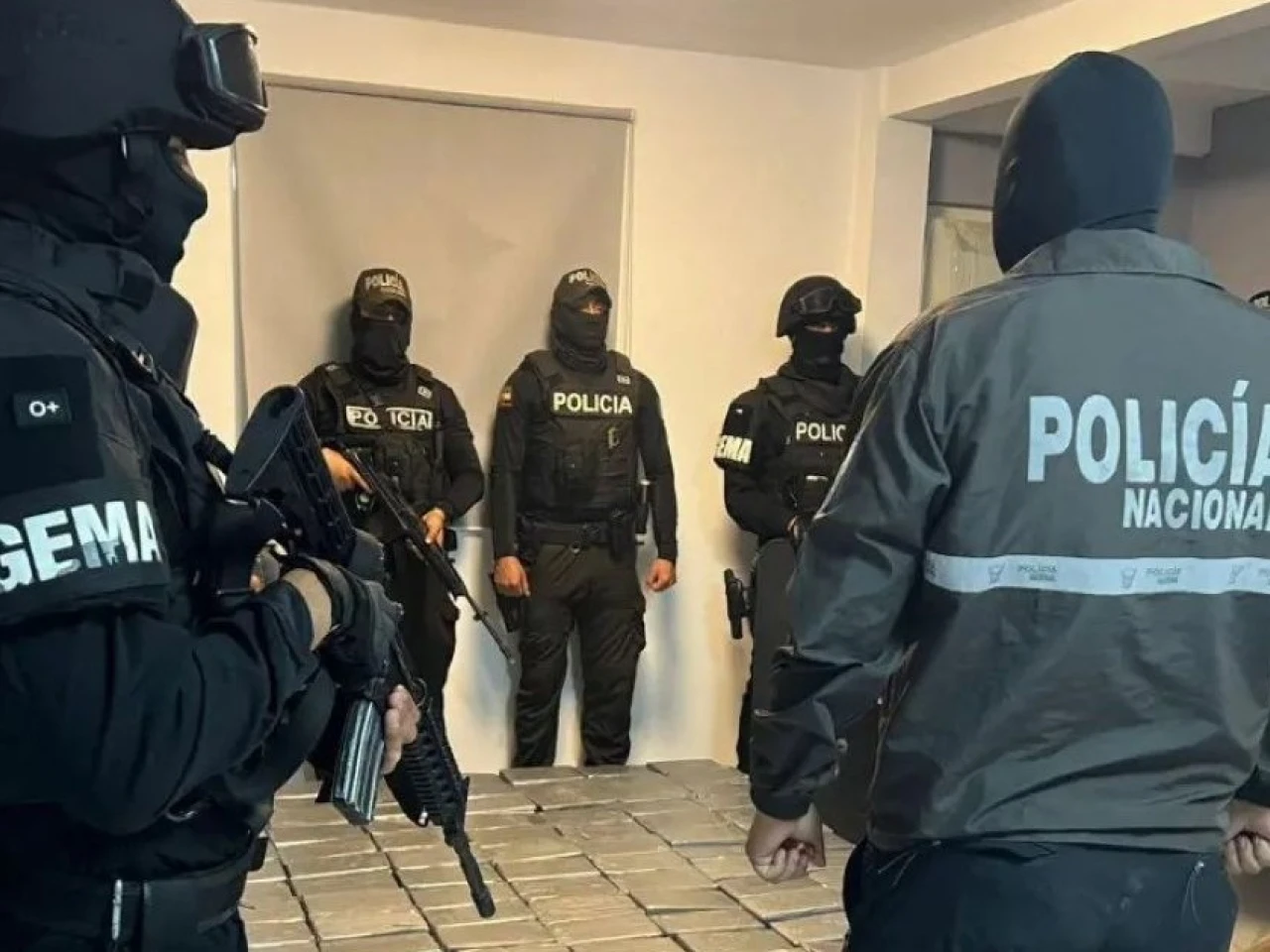 La Policía incautó media tonelada de cocaína en Manta