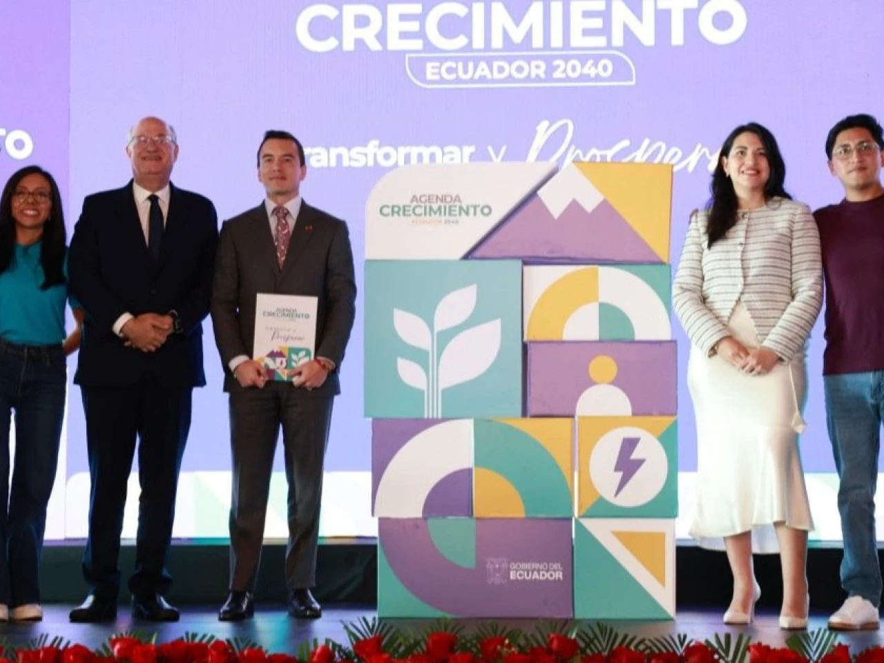 Gobierno presenta la Agenda de Crecimiento Ecuador 2040 con foco en inversión, empleo y estabilidad