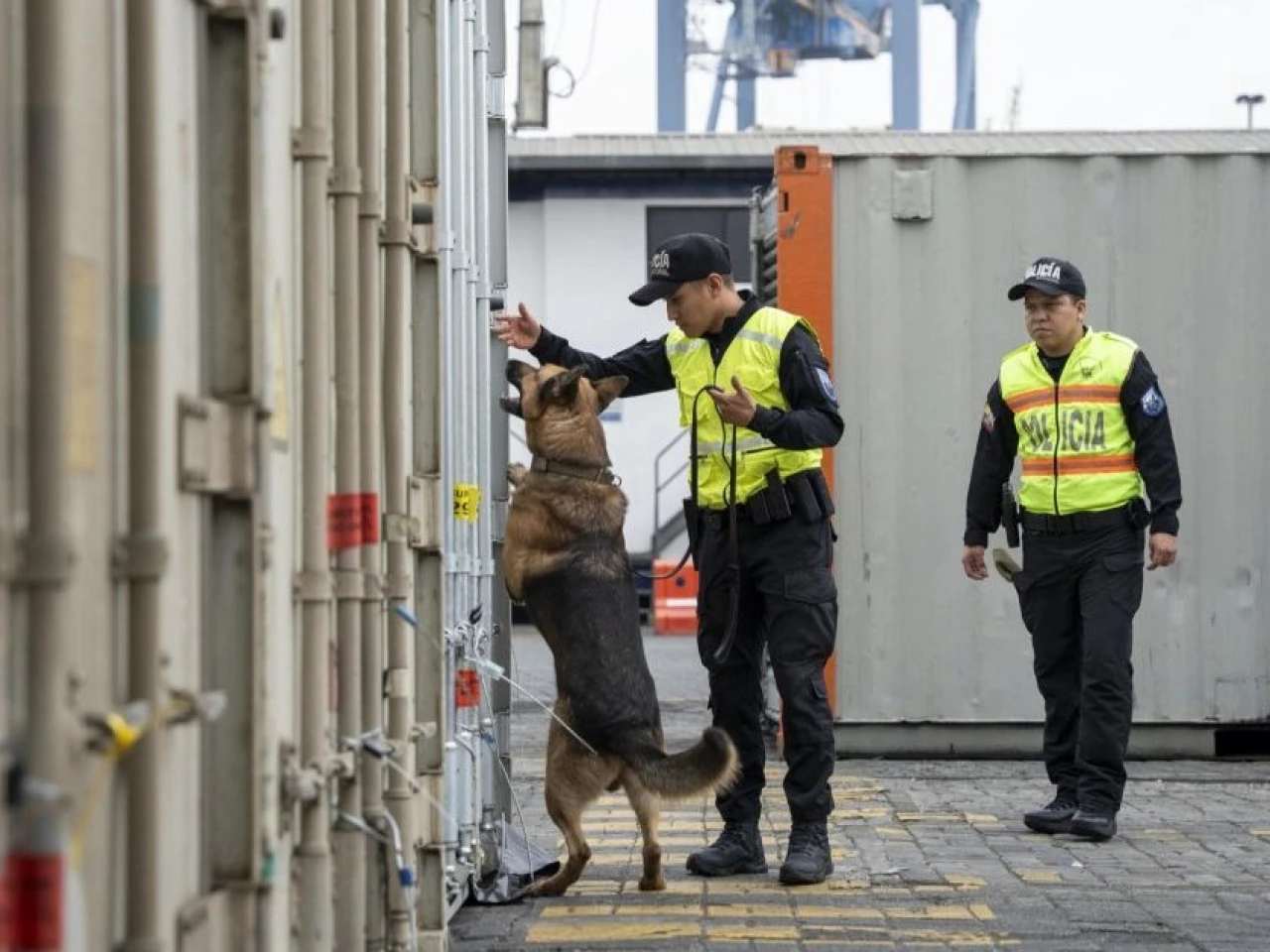 Policía y Ejército inspeccionaron los puertos de Guayaquil, foco del narcotráfico