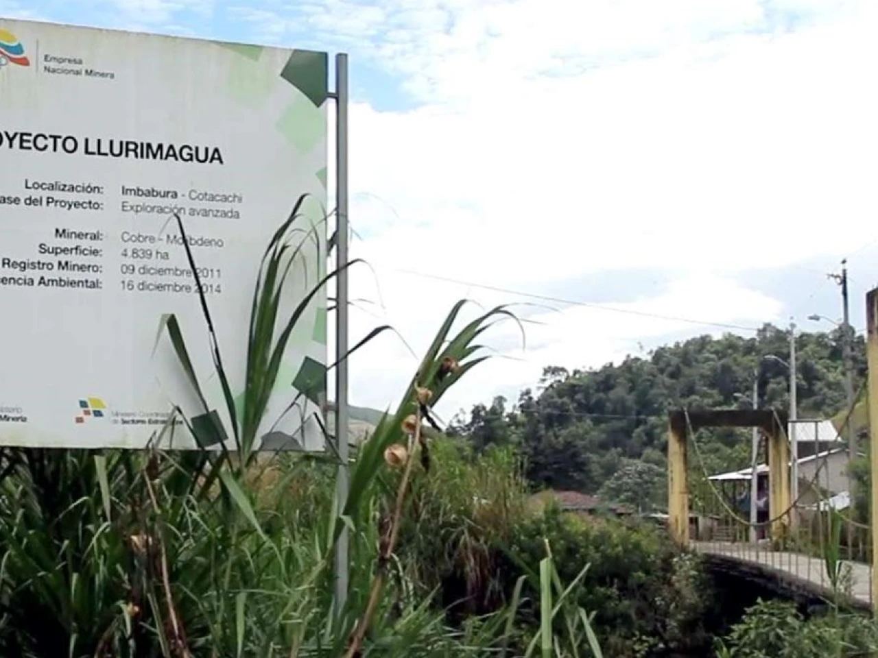 La Corte Constitucional mantiene paralizado proyecto Llurimagua