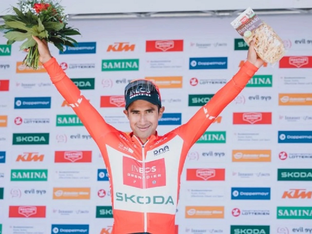 Jhonatan Narváez ganó otra etapa en el Tour de Austria