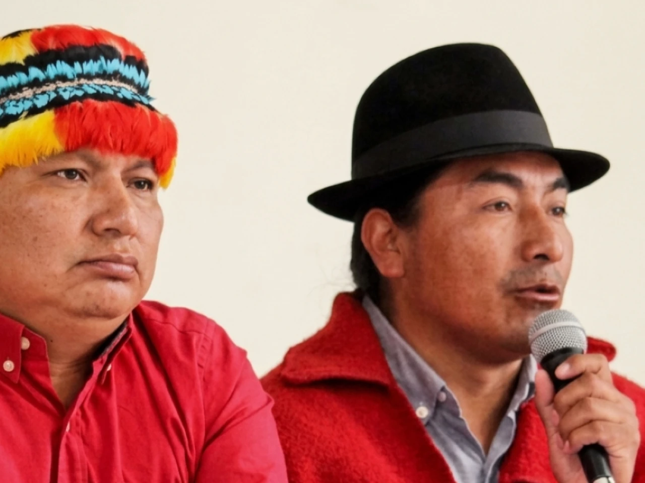Fiscalía recibe denuncia contra Marlon Vargas y Leonidas Iza por presunta ocupación de tierras en Napo