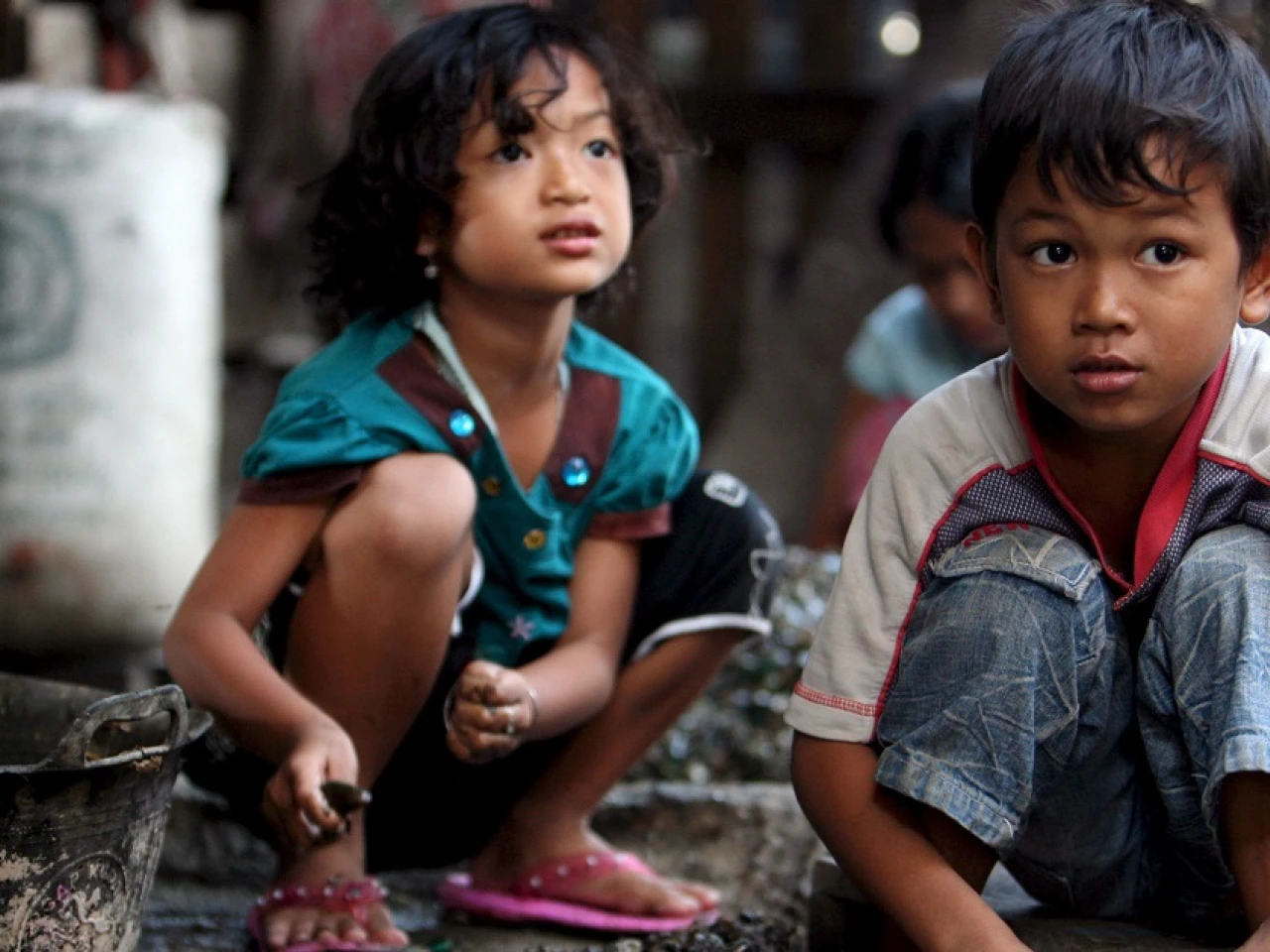 Más de 300 millones de niños viven en una situación de pobreza extrema, según la ONU