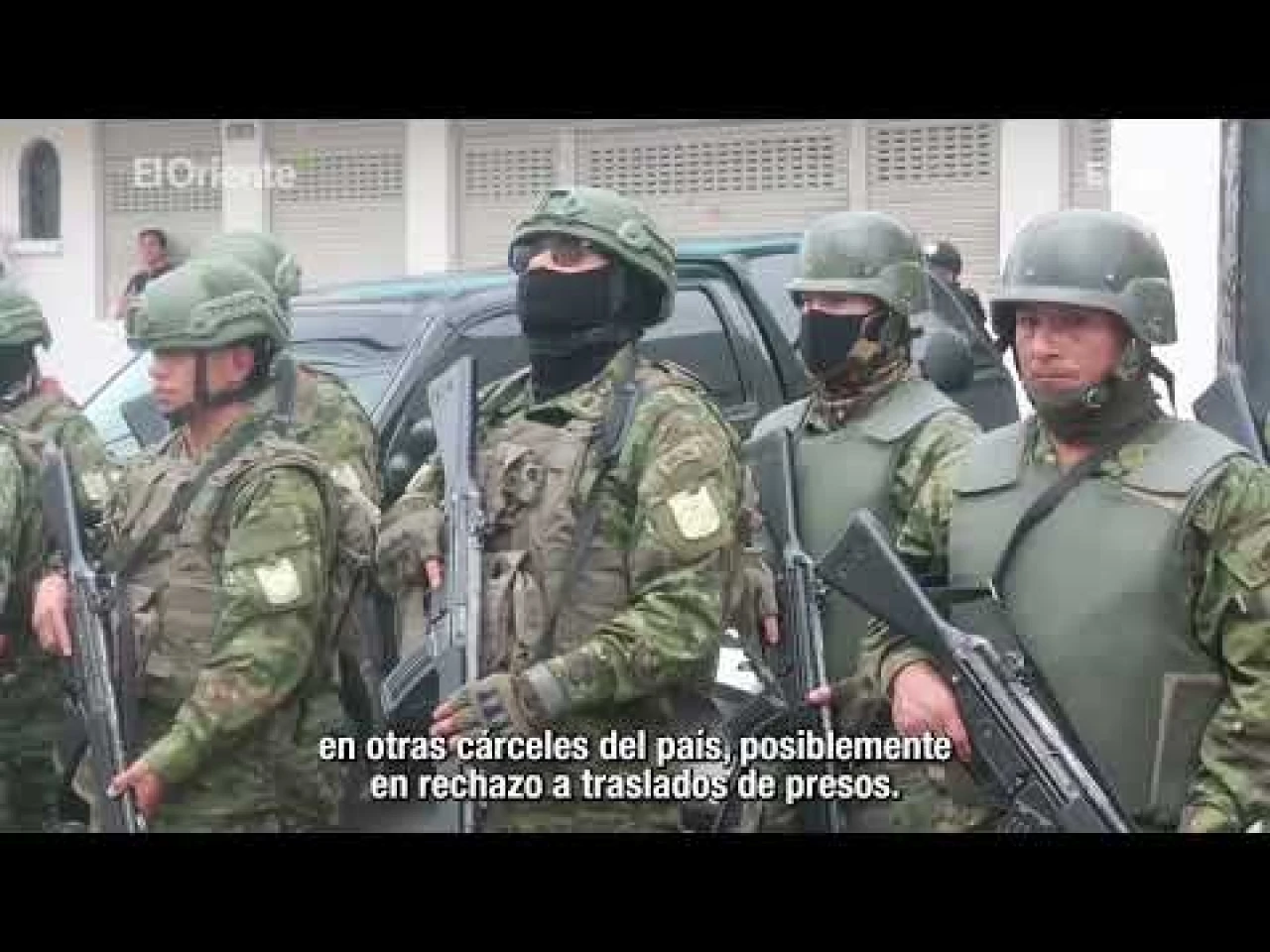 Incidentes en cárceles de Ecuador 