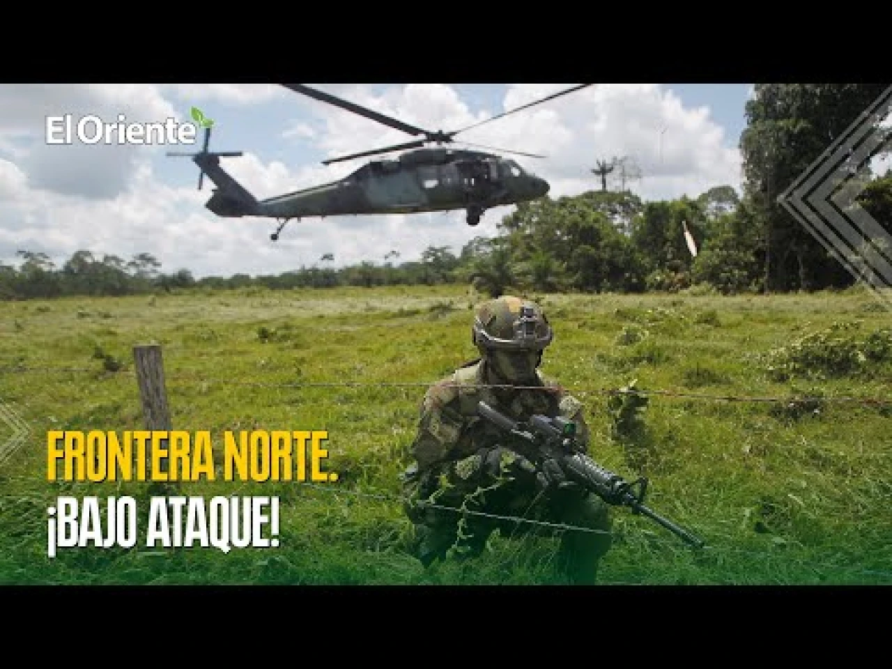 La frontera norte está bajo ataque del narcotráfico y grupos armados