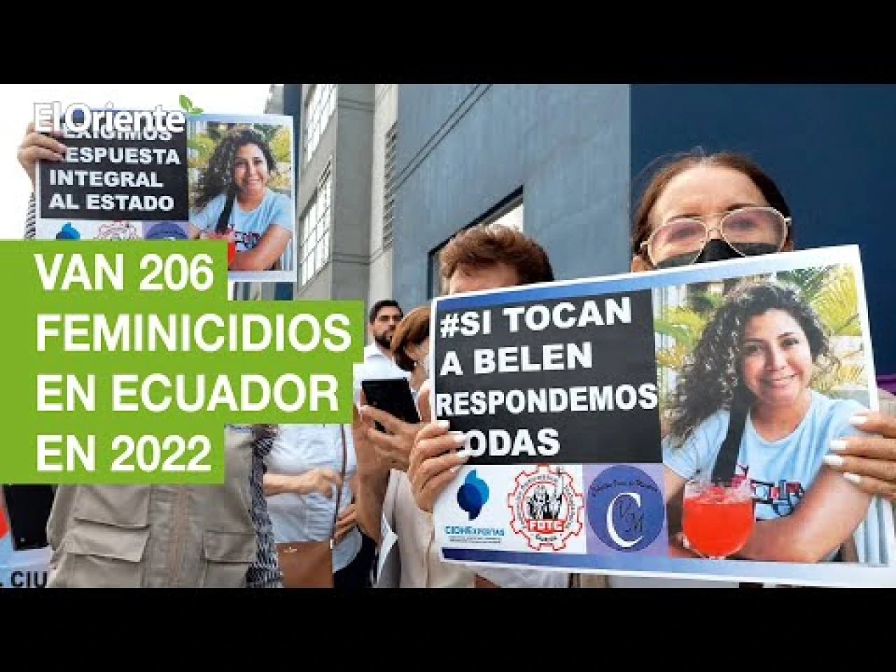 Van 206 feminicidios en Ecuador en 2022
