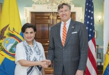Gabriela Sommerfeld mantuvo varias reuniones en Washington 