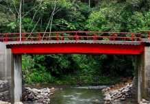 Orellana: Puente está listo para su inauguración