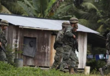 Tres militares resultaron heridos en nuevo enfrentamiento en la frontera norte