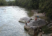 Ictioterapia y aventura en el río Piatúa