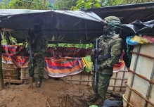Instalación clandestina de combustible fue descubierta en Shushufindi