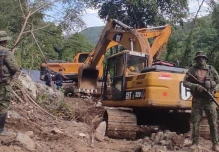 Las Fuerzas Armadas desmantelaron siete campamentos mineros ilegales en Zamora