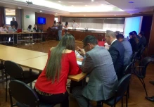 Conceição Santos dio sopa y seco a Correa
