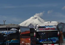 Inusual emisión de vapor se registró en el Cotopaxi