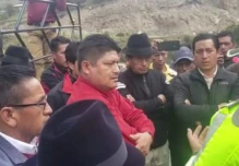 El gobierno denuncia “amedrentamientos” en Tigua