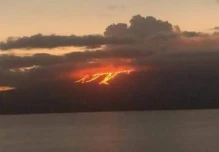 El volcán La Cumbre, en la Isla Fernandina de Galápagos, entró en erupción este 12 de enero del 2020