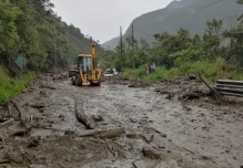 Las lluvias afectan a las carreteras que unen la Sierra con la Amazonía