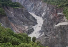 Erosión regresiva del río Coca genera preocupación en la Amazonía