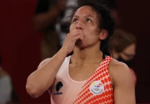 Luisa Valverde rozó el bronce en el Mundial de lucha