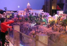 El pesebre "más grande de Sudamérica" desborda fe, creatividad y asombro en Quito