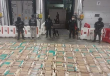 La Policía decomisó 2.488 bloques de cocaína que iban a Alemania