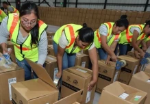 13 provincias ya recibieron los paquetes electorales 