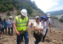 Los trabajos en la vía Baeza-Lago Agrio se reinician hoy