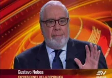 Gustavo Noboa: ¡Es fraude, aquí en el Ecuador hay fraude!