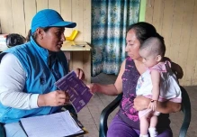 143 familias reciben el Bono Humanitario Alimentario en Orellana