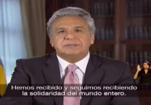 Lenín Moreno: Decidí que Ecuador deje de ser garante porque continuaban actos terroristas del ELN