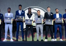Álex Arce fue el mejor futbolista de la Liga Pro 2024