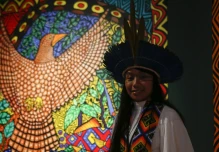 Artistas amazónicos claman en España por la defensa de la Amazonía