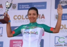 Miryam Núñez, cerca de ganar la Vuelta a Colombia