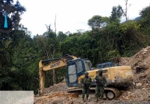 Desmantelan campamentos de minería ilegal en Morona Santiago 