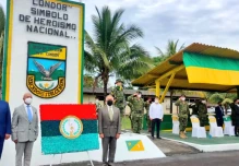 Las Fuerzas Armadas conmemoraron los 27 años de la guerra del Cenepa
