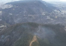 La Policía detuvo a un colombiano por incendios en Quito
