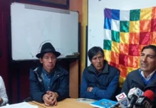Dirigentes indígenas denuncian su retención forzosa por mineros en Río Blanco