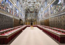 133 cardenales elegirán al nuevo papa mañana en la Capilla Sixtina