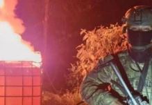 1.250 galones de diésel ilegal fueron destruidos en la frontera sur