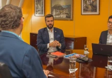 Pablo Arosemena se reunió con el representante del Banco Mundial
