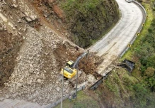 El MTOP declaró emergencia vial en Zamora Chinchipe