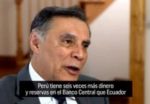 Jamil Mahuad: “Nadie se ha atrevido a tocar el tratado de paz” con Perú