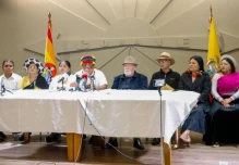 La Conaie respaldará contramarcha en rechazo a Noboa