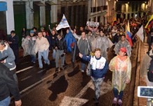 Tercera semana. La protesta se mantiene en las calles contra el Fraude