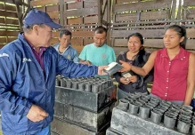 14 familias de Archidona perfeccionan la siembra de ají