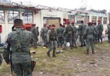 Un soldado muerto y varios heridos deja explosión en Brigada de Latacunga